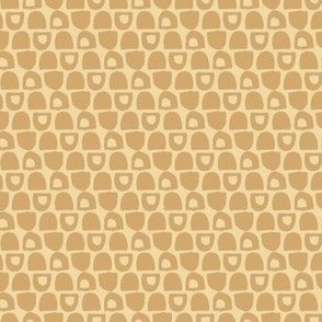 Mustard Coordinate Pattern MY2 (part of Little Africa collection Quilt D)