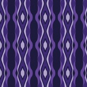 curvy stripes - deep purple 