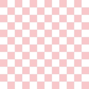 Old Skool Check Md | Pink + True White Checkered