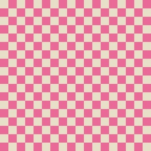 Checkerboard azalea pink cream