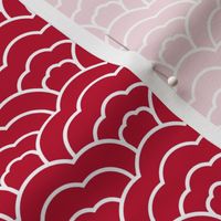 Shell Fungus Japan Red White