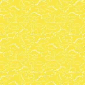 Roarsome Yellow dinosaurs