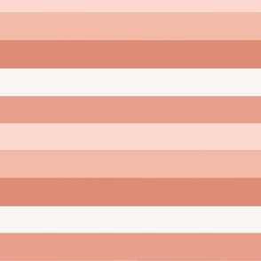 Stripes - Soft Pink - Jumbo 19x19 Inch 
