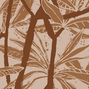 Tropic Trees_Home-decor-Extra Large_Natural-Sand_Hufton-Studio