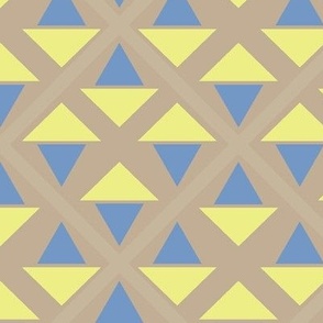 Gingham with triangles