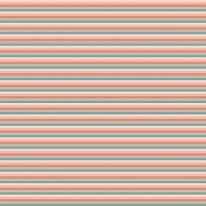 Stripes - Jadeite - Micro Mini 2x2 Inch 