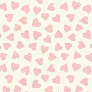 Hearts Pink Cream