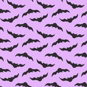 small scale bats - purple