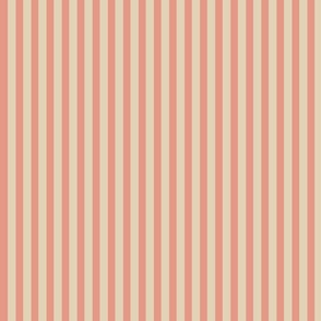 Pink and Cream Stripes- Large
