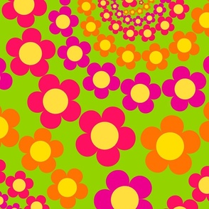 Flowerpower_Large Scale Wallpaper