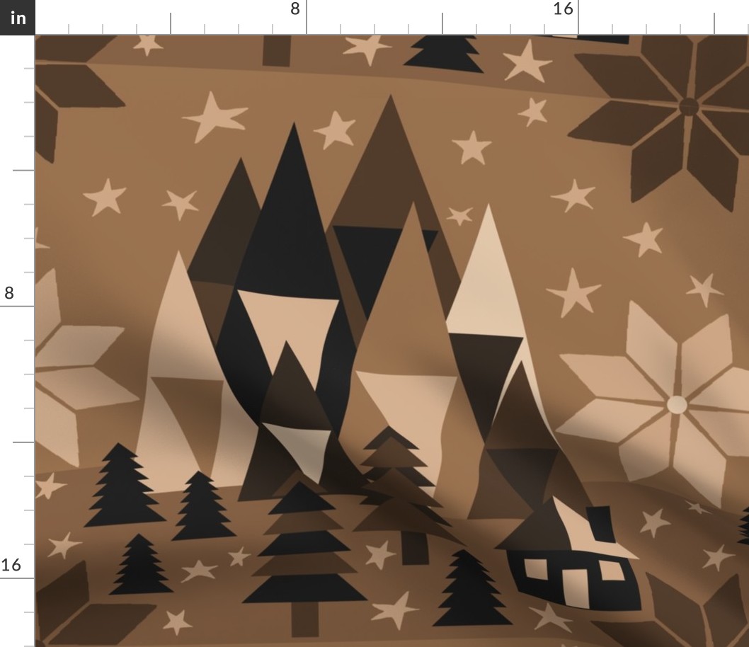 Tangram Mountain Home (large scale) 