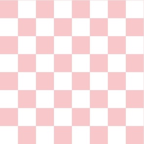 Old Skool Check Lg | Pink + True White
