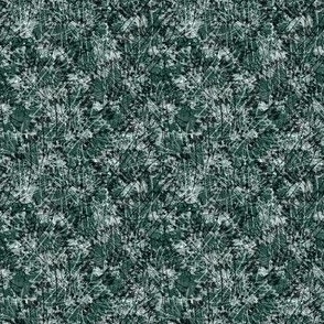 Batik Flower Mosaic Casual Fun Summer Textured Neutral Interior Monochromatic Green Blender Earth Tones Pine Green Blue Turquoise 496B60 Subtle Modern Abstract Geometric