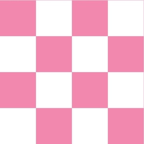 Old Skool Check Jumbo | Hot Pink + True White