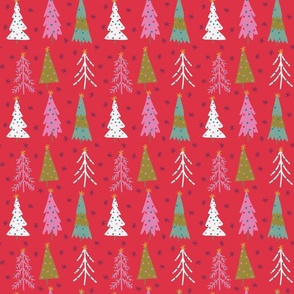 Various Christmas Trees - Medium