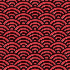 Overlapped Circles - Red