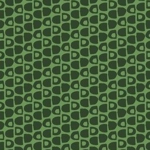 Green Coordinate Pattern GR4 (part of Little Africa collection Quilt E) ROTATED