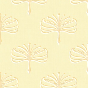 Simply Vintage Bloom in Citrus Yellow and Orange - Large