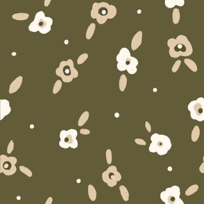 Meadow Flowers - Green