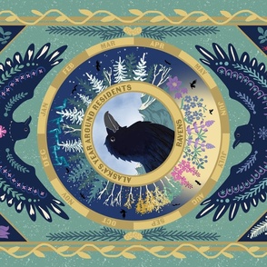 Alaska's year around resident ravens