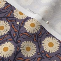 Scattered Daisies // Small // Purple 