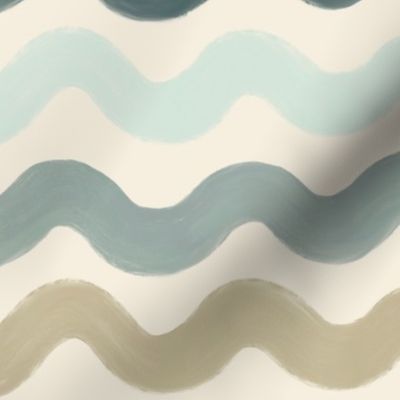 Carly - Cool Waves Print