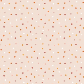 Beatrice - Warm Dot Print