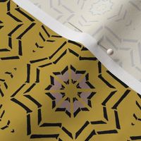 Moroccan Block Print (Mustard)