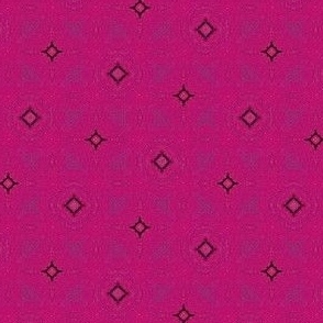 Cohesion 04-01: Retro Urban  Distressed Cross Weave Seamless Pattern (Black, Magenta, Viva Magenta, Purple)