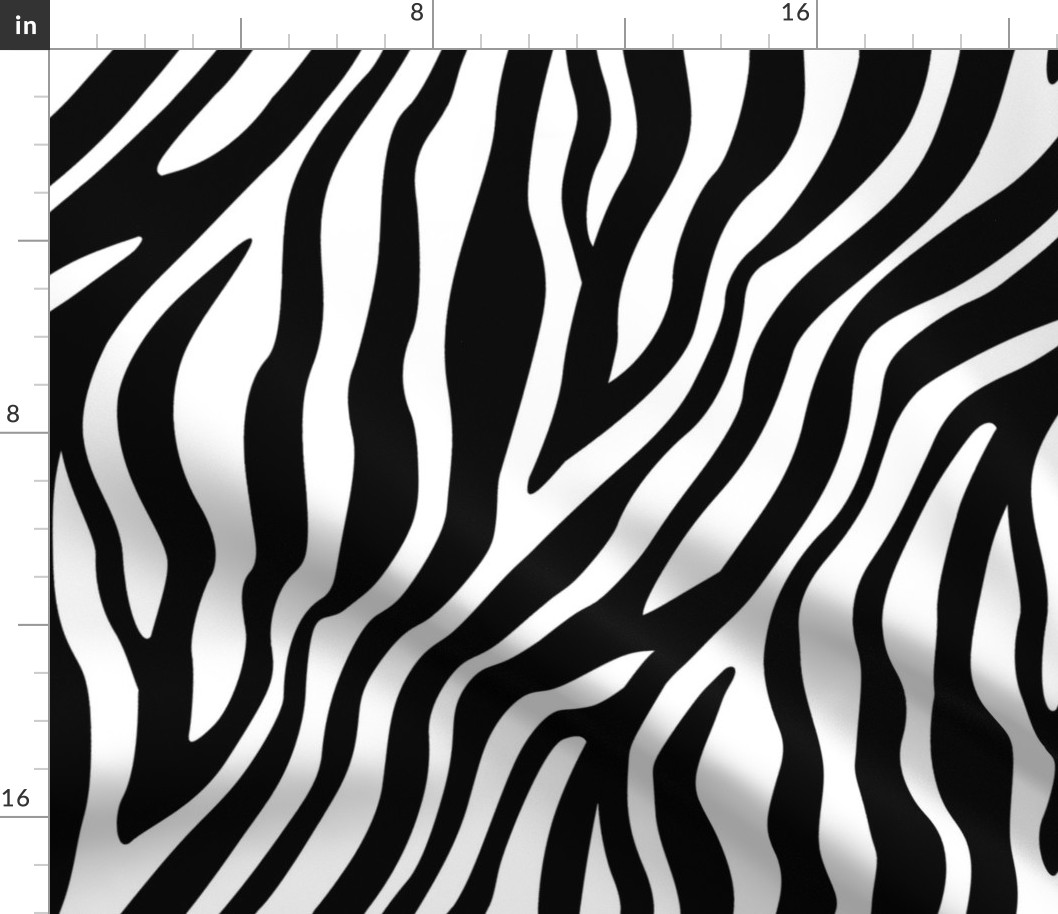 Zebra Stripe Print
