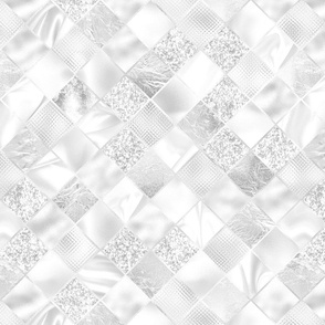 White Diamond Pattern