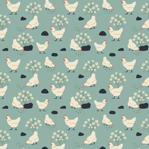 Spring Chickens_Teal
