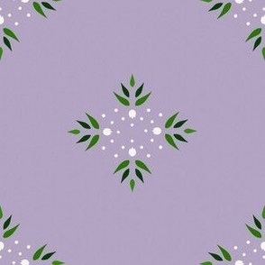 Lily of the valley 3, purple