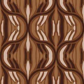 Zebra-Ogee---M---Earth-Tone-dark-brown---MEDIIUM---1800