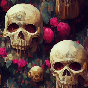 Skulls Abstract ATL_201