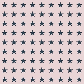 Stars pattern blue and pink