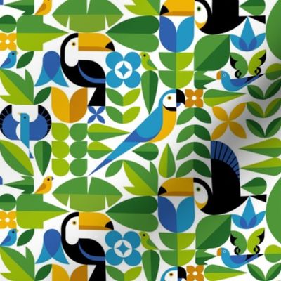 jungle birds - 1/2 size