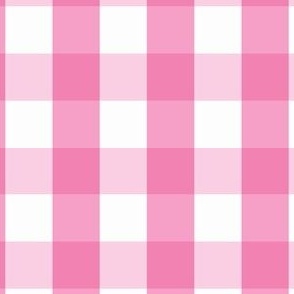 pink gingham