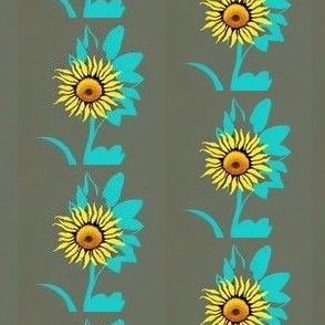 Mid Millennium  (2500] Sunflowers