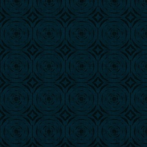 Wallpaper Chinoiserie -Dark Teal B (24" wide )