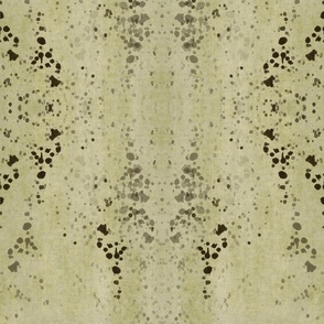 Abstract Wallpaper-A-neutral green on butter (large scale)