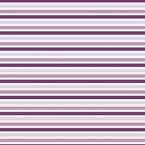 Multicolor Purple Stripes 6 inch