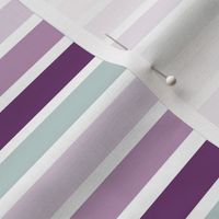 Purple and Blue Stripes 6 inch
