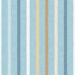 Textured Arctic Water Vertical Thin Stripes