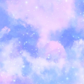 Blue and Pink Nebula 