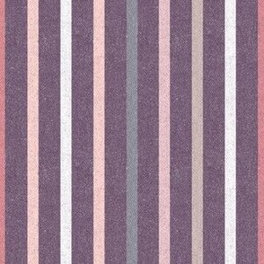 Textured Jasmine Vertical Thin Stripes