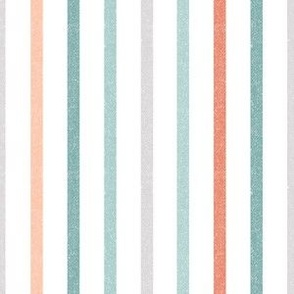 Textured Neutral Vertical Thin Stripes