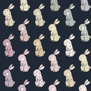 Rabbits - Navy