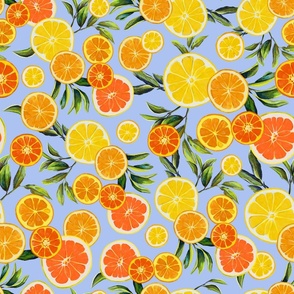 oranges, lemons and mandarins