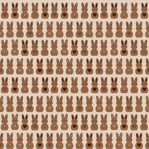 Rows of Bunnies - small scale